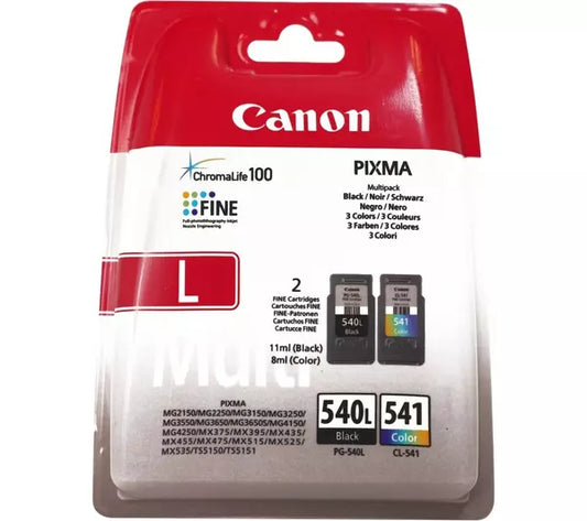 Canon Pixma 540L and 541 Colour