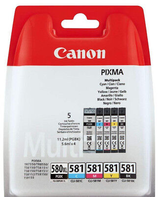 Genuine Canon PGI-580XL / CLI-581