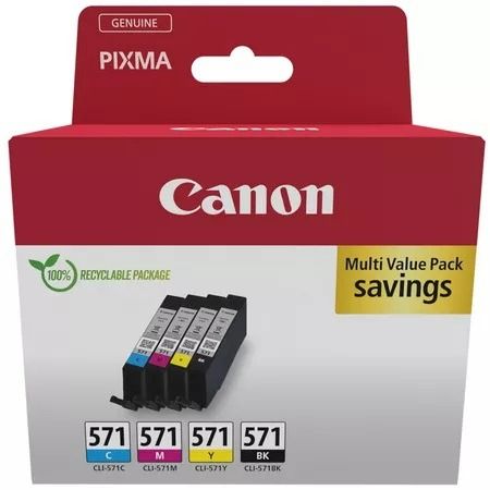 Genuine Canon 571 Multipack