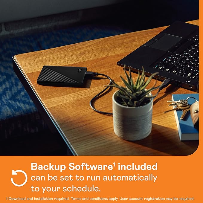 WD 4TB My Passport Portable External Hard Drive