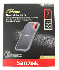 SanDisk Extreme Portable External SSD - Black
